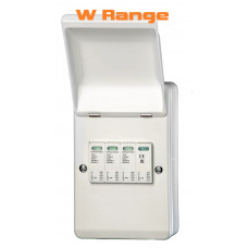 3 Phase Surge protection in Metal Enclosure, Comes with 4 pole Surge protector		